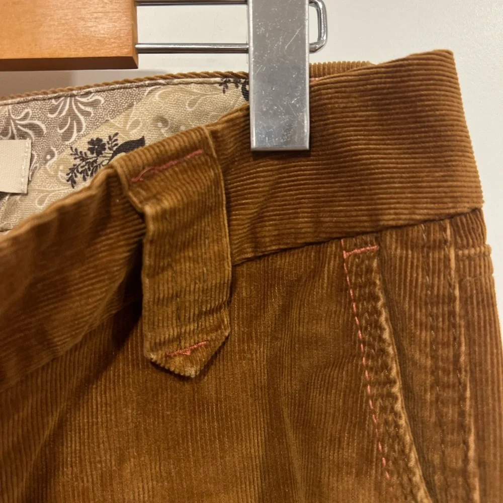 GAP Rust Coloured Corduroy Pants - Picture 7 of 10